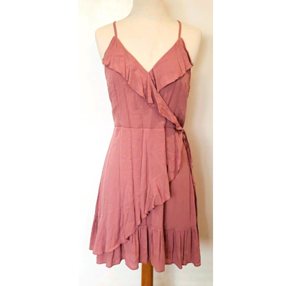 Mossimo Mauve Pink Spaghetti Strap Dress